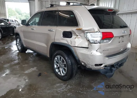 2015 Jeep Grand Cherokee Limited from USA, damaged, VIN 1C4RJFBG7FC608994